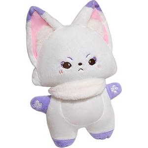 Очаровательная плюшевая игрушка лиса высотой 40 см MERCONSER, фиолетовый