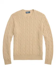 Кашемировый свитер в Чехле Polo Ralph Lauren, светло-коричневый