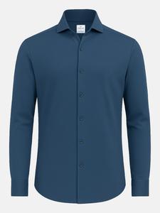 Рубашка делового кроя Slim Fit Vercate No. 19, синий