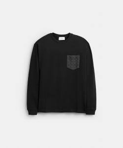 Фирменная футболка с длинным рукавом