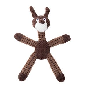 Креативная игрушка для щенков, прочная для жевания и стачивания, антистрессовая кукла плюшевая кукла высота 40см Abay