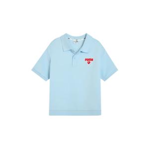 Футболка для детей Lapel Moderate PUMA, синий