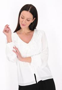 Блузка на пуговицах usha, белый