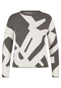 Rabe Свитер в цвете Ivory, Mottled Black