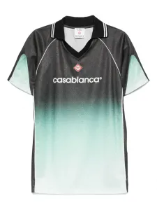 Футболка с эффектом градиента CASABLANCA, черный