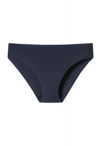Трусы Invisible Light Midi, бесшовные, базовые, женские SCHIESSER, темно-синий