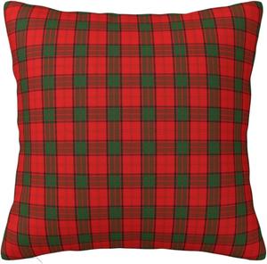 Paruiny Чехол для подушки шотландский клан Maxwell тартан плед двусторонний пушистый White
