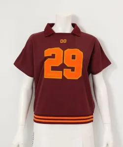 Пуловер с логотипом и цифрой Archivio, цвет Red(021)