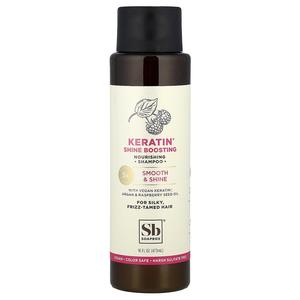 Soapbox, Питательный шампунь, кератиновое усиление блеска, для шелковистых, непослушных волос, 473 мл (16 жидк. унц.)