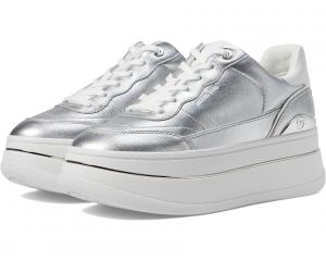 Кроссовки MICHAEL Michael Kors Hayes Lace Up, серебряный