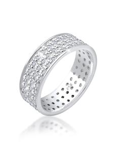 Elli Коктейльное кольцо из серебра 925 пробы белого цвета