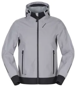 Куртка-худи Shell H2Out Spidi, серо-голубой металлик