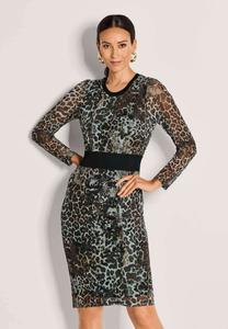 Платье MADELEINE Shift dress, Black Beige Multicolor/Black