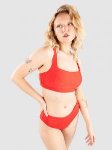 Топ бикини Rip Curl Premium Surf D-Dd Crop Bikini Top, hibiscus red