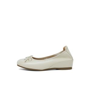 Повседневные однобортные туфли женские COMELY, Cream White