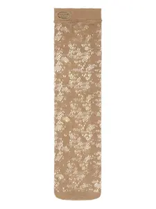 Носки с кружевным узором DIESEL, коричневый