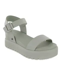 Женские сандалии Kayci на платформе с круглым носком MIA, зеленый