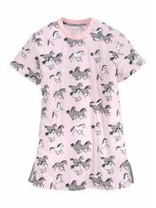 Ночная рубашка Petite Fleur Kids, цвет rosa-grau-meliert