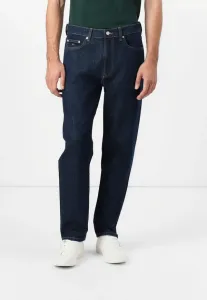 Джинсы sonny с эффектом потертости, стандартного кроя, зауженных штанин, прямого кроя. Tommy Jeans, Dark Blue