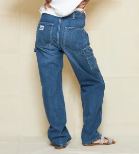 Джинсовые брюки Lee Painter Wide Denim Pants для женщин [Комплект для спортивного дня]