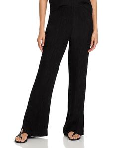 Брюки Aden с эффектом крепа Anine Bing, черный