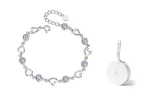 WINY Серебряный браслет 999 пробы для женщин Silver