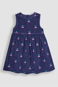 Платье из вельвета Jojo Maman Bébé, синий