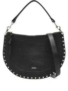 Сумка на плечо Oskan с заклепками ISABEL MARANT, черный