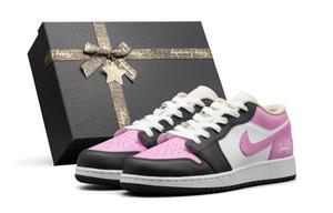 Детские баскетбольные кроссовки Air 1 Grade School Jordan, розовый