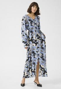 Платье Kaffe KAJODIE, Black Blue Graphic Strokes/Blue