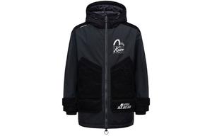 Стеганая куртка мужская черная Evisu, черный