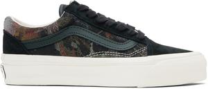 Черные кроссовки Old Skool Premium Jacquard Vans
