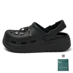 Cat power Женские сабо черные [8 угольных шариков], цвет Black [8 pieces of charcoal balls]