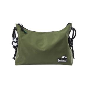Спортивная сумка из ткани Дорожная сумка Сумка через плечо Средний размер Унисекс Черный/Зеленоватый/Экрю SEM/R, Стиль B Экрю