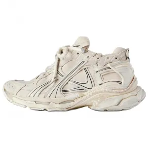 Кроссовки Runner Low top Chunky женские beige Balenciaga, бежевый