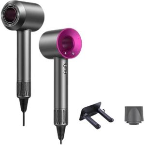 Высокоскоростной фен Leafless 1600W высокий мощность, уход за волосами, для общежития и дома HDDQ 0002 Avonlee, розовый