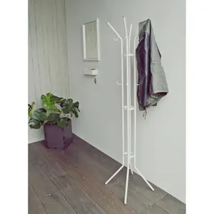 Вешалка Spinder Design «JESSY», металл, высота 170 см, белый