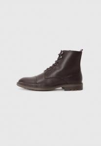 Ботинки Pier One Lace-up ankle boots, Dark Brown