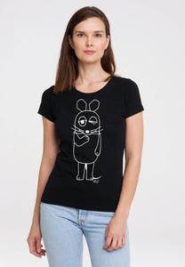 Футболка с принтом MAUS LOGOSHIRT, черный