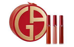 GIORGIO ARMANI Amani Redtube рождественский бокс лимитированная серия комплект одежды блеск для губ велюр 2 шт