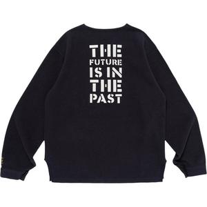 Футболки FW25 унисекс с воротником-стойкой Henry Collar, утолщенные, прямого кроя Human Made, черный