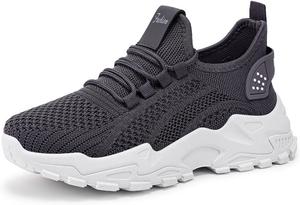 Женские туфли медсестры Babe Ortho Pro, слипоны для ходьбы, теннисные кроссовки для бега, модные кроссовки, повседневная ортопедическая обувь, удобная обувь, легкая, дышащая, мягкая подошва, комфортная обувь для работы и тренажерного зала Baimiu, серый