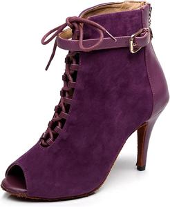 Женские танцевальные ботинки Minishion для латинских и бальных танцев, сандалии на вечерние и свадебные мероприятия