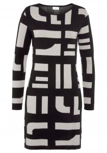 Вязаное платье BOYSEN'S, цвет Grey/Black