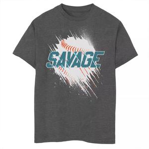 Футболка Savage Baseball Motion для мальчиков 8–20 лет со знаком движения Unbranded