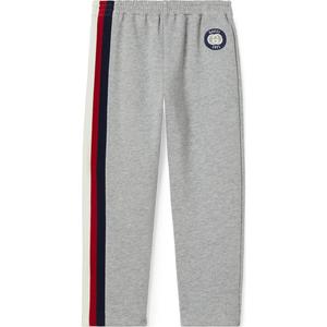 Штаны SS25 светло-серые Kids' GUCCI, светло-серый