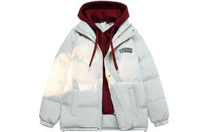 Стеганая куртка унисекс Stillslow, Комплект: Абрикосовый (бордовый) + чёрный.