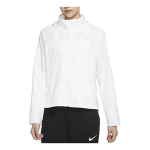 Куртка (WMNS) Nike Shield Running Long Sleeves White Jacket CU3386-100