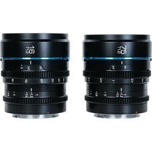 Sirui Night Walker T1.2 S35 Cine 2-Lens Set (FUJIFILM X, черный)