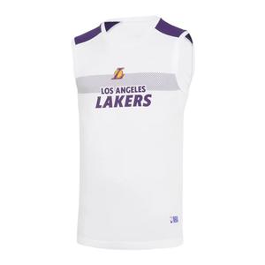 Футболка NBA Los Angeles Lakers мужская снежно-фиолетовая DECATHLON